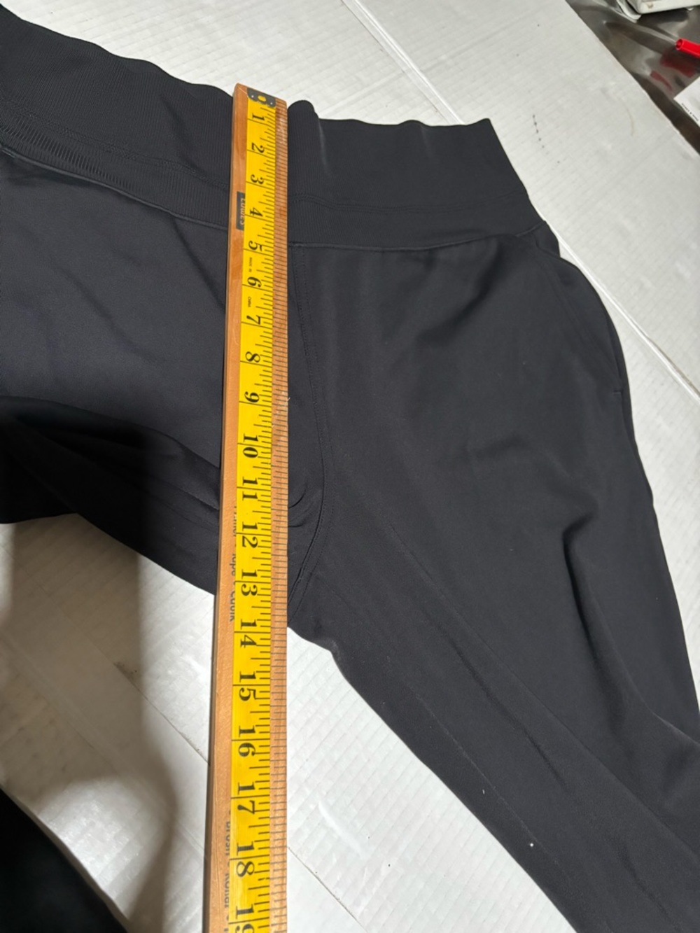 Athleta Black High-Waist Wide-Leg Pants - Picture 11 of 13
